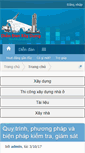 Mobile Screenshot of diendanxaydung.edu.vn